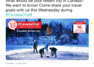 #CanadaChat 2019